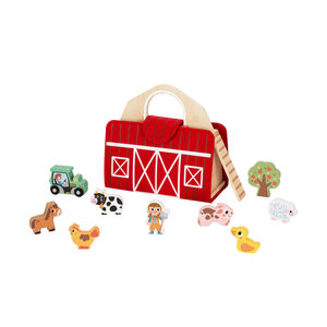 <span class=keywords><strong>Fattoria</strong></span> in legno gioco Set Montessori forma animale finta scena gioco giochi giocattoli educativi per bambini - Product Image 5