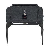 Coffre-fort pour pistolet de voiture coffre-fort automatique pour Jeep Wrangler 2011-2017 avec clé de secours console de verrouillage coffre-fort pour véhicule