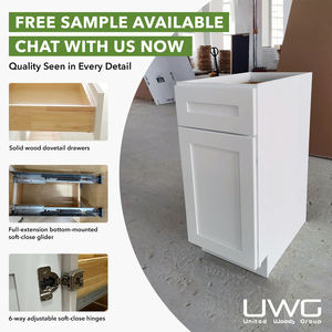 مجموعة كاملة من خزائن المطبخ الكلاسيكية الأمريكية RTA مثالية لترقيات المنزل الحديث - Product Image 2