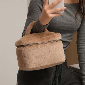 Du lịch sang trọng trang điểm túi cho phụ nữ Trọng lượng nhẹ trang điểm tổ chức với xây dựng trong Túi Ráp Túi mỹ phẩm - Product Image 4