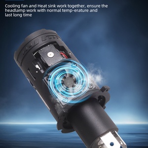 Sanvi G3 12V 5500K 35W <b>H4</b> Mini LED Projector Lens Headlights for Automotive Fit for Hilux Universe Fit Models New - Product Image 6