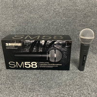 Microphone dynamique filaire SM58SK à directivité cardioïde pour la scène, le karaoké, la diffusion en direct et les applications professionnelles - Approvisionnement transfrontalier