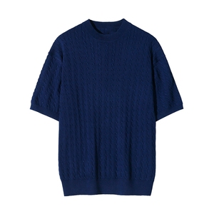 Camisetas Básicas <span class=keywords><strong>Premium</strong></span> de Alta Calidad para Hombre al por Mayor, Transpirables, Antiarrugas, Ajustadas, de Manga Corta, Lisas y Suaves - Product Image 5