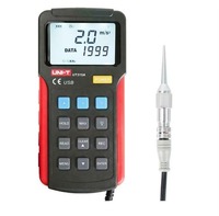 UNI-T UT315A Alat Uji Getaran Genggam, Vibrometer Pemisah Kecepatan/Pergeseran