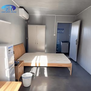 Dayanıklılık prefabrik hızlı kurulum esnek hafif çevre dostu tüm hava çelik monte konteyner ev - Product Image 2