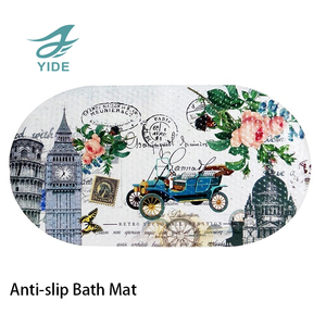 YIDE Hot Sell Mode PVC Bade matte Bad rutsch feste Bade matte rutsch feste Badezimmer <span class=keywords><strong>nat</strong></span> - Product Image 5