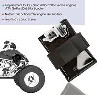 Boîtier CDI DC 6 broches pour moteur vertical CG150cc 200cc 250cc, ATV, Quad, Scooter, Go-Kart, Moto tout-terrain – Pièces de rechange pour boîtier d'allumage CDI