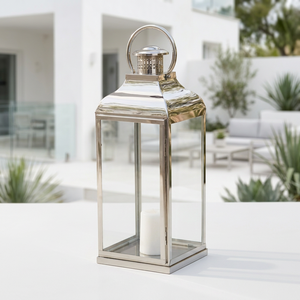 Manufacturers Latest Perfect Home & Patio Decorations Stainless Steel Polished Candle <b>Lantern</b> - Product Image 1