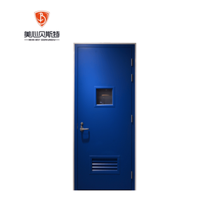 Porte coupe-feu Mexin haute performance pour sortie d'urgence, entrée ignifugée pour appartements, design moderne, surface finie - Product Image 1