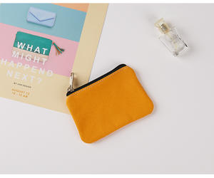 Bolsa de Lona de Algodón Lisa para Manualidades, con Cierre, para Monedas, Llaves y Dinero, para Mujeres, Hombres y Niños, Monedero Pequeño - Product Image 2