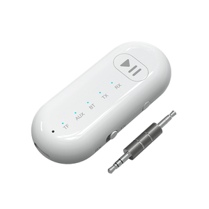 Émetteur-récepteur Bluetooth 5.4 <span class=keywords><strong>pour</strong></span> avion, adaptateur <span class=keywords><strong>sans</strong></span> <span class=keywords><strong>fil</strong></span> 2-en-1 <span class=keywords><strong>pour</strong></span> écouteurs, essentiels de voyage, AUX 3,5 mm <span class=keywords><strong>pour</strong></span> TV de vol, autoradio - Product Image 1