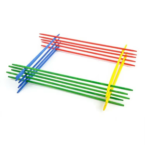 Juego de palos de recogida, Mikado de bambú y juego de dominó, juguetes educativos para niños, juegos de fiesta al aire libre - Product Image 5