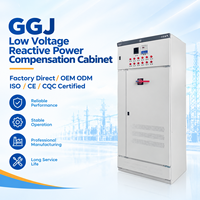 Panneau de correction du facteur de puissance LV personnalisé GGJ, banque de condensateurs automatique sur mesure pour solution de projet industriel à grande échelle