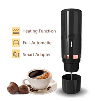 Cafetera portátil Minipresso para acampar al aire libre, cafetera para uso en Espresso, aluminio para el hogar de Italia, 1 juego OEM