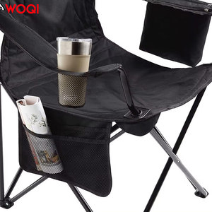 Chaise de plage pliable portable Woqi 50x50x80 cm avec poche latérale pour le camping, la pêche et les activités de plein air - Product Image 5