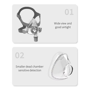 <span class=keywords><strong>Masque</strong></span> CPAP universel compatible avec ResMed Yuwell BMC, coussin en silicone souple CPAP, harnais réglable pour les patients souffrant d'<span class=keywords><strong>apnée</strong></span> <span class=keywords><strong>du</strong></span> <span class=keywords><strong>sommeil</strong></span> - Product Image 5