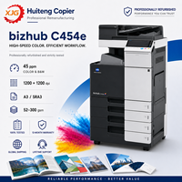 Photocopieur couleur A3 pour Konica Minolta Bizhub C454e C454 454, machine à photocopier d'occasion, imprimantes et photocopieurs, photocopieur remis à neuf