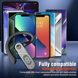 2025 V28หูฟังกันน้ำสำหรับฝึกว่ายน้ำหูฟังเบสกันเหงื่อตัดเสียงรบกวนการเล่นเกมหูฟังแบบแขวนนำเสียงผ่านกระดูก - Product Image 3