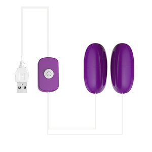 USB Charged Female Masturbator Silent Double Jump with Frequency Conversion <b>Vibrators</b> Sex Toys for Women - Product Image 4