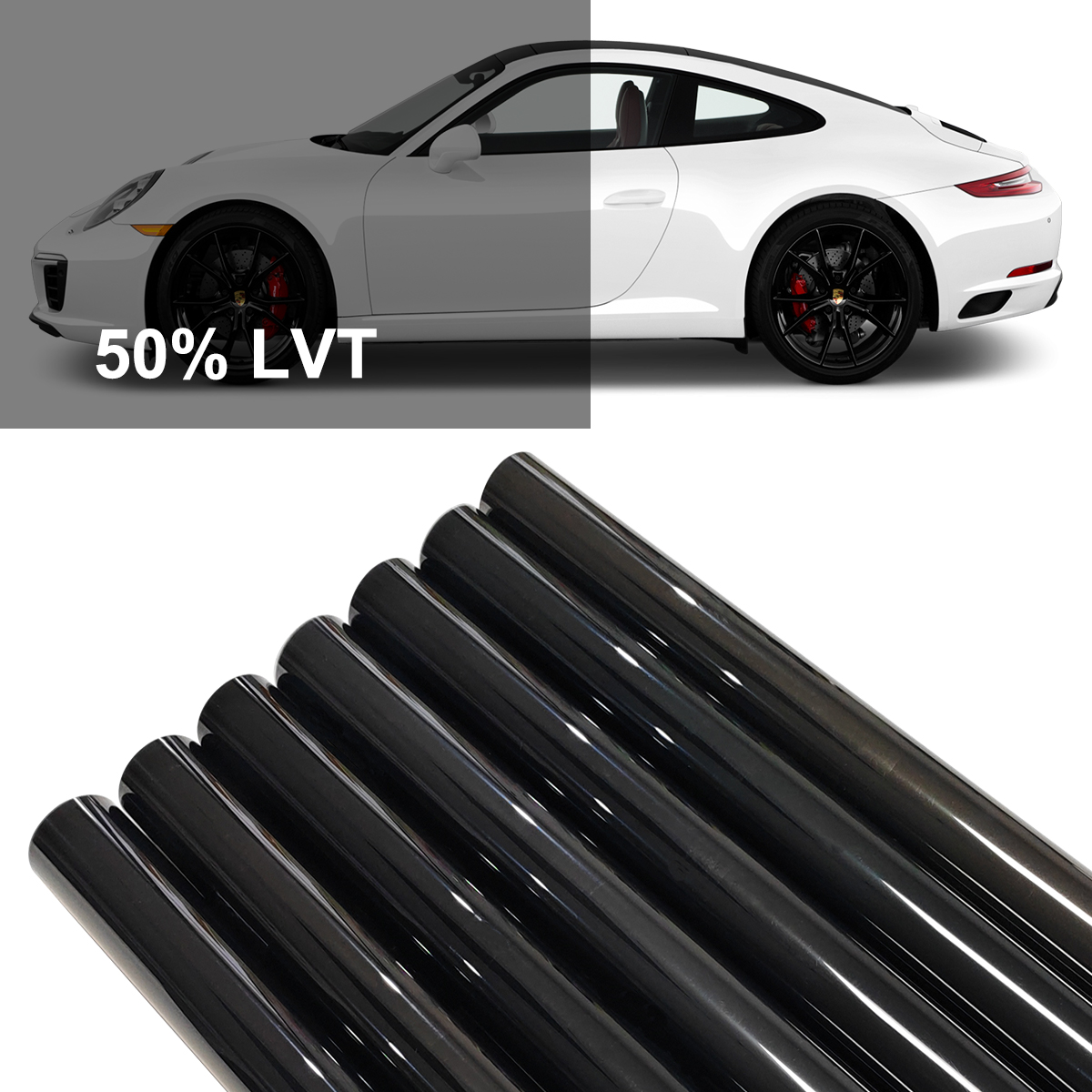 50% LVT Carbon Ceramic Car Window Tint