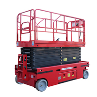 Plateforme de travail mobile électrique autopropulsée à ciseaux hydrauliques légers pour machines chinoises