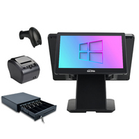 15.6 pouces écran tactile windows pos ordinateur
