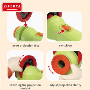 Zhorya - Mini Proyector de Dibujos Animados, Linterna, Lámpara de Juguete para Niños - Product Image 4