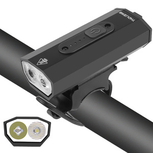 Luz Delantera para Bicicleta Yunmai, LED 2T6, Recargable por USB, Linterna de Alta Potencia, Luz para Ciclismo de Montaña - Product Image 3