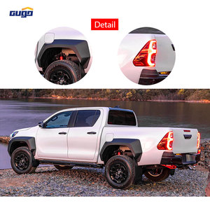 Kit carrosserie GUGO Hilux pour <span class=keywords><strong>Toyota</strong></span> Hilux 2015-2024, transformation de l'ancien au nouveau style GR <span class=keywords><strong>Sport</strong></span>, pare-chocs avant, calandre, capot - Product Image 5