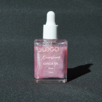Fournisseur de produits pour ongles, huile à cuticules scintillante en marque privée, huile dissolvante pour vernis à ongles en gros
