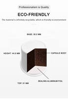 Capsules de café k Cup vides en gros, k Cup avec filtre, Ancapsule avec couvercle, k Cups vides en vrac