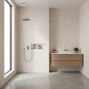WOOJOO WELLBOARD Eco-friendly Modern Embossed Plastic Wall Panel Waterproof Easy Installation Recycled Best Selling <b>Prime</b> Item - Product Image 3