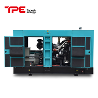 Générateur diesel silencieux triphasé 125 kVA avec contrôleur Deepsea et panneau AMF pour alimentation de secours