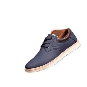 Zapatos Casuales de Vestir para <span class=keywords><strong>Hombre</strong></span>, Estilo Walking, de Cuero, Venta al Por Mayor a Bajo Precio de Fábrica - Product Image 1