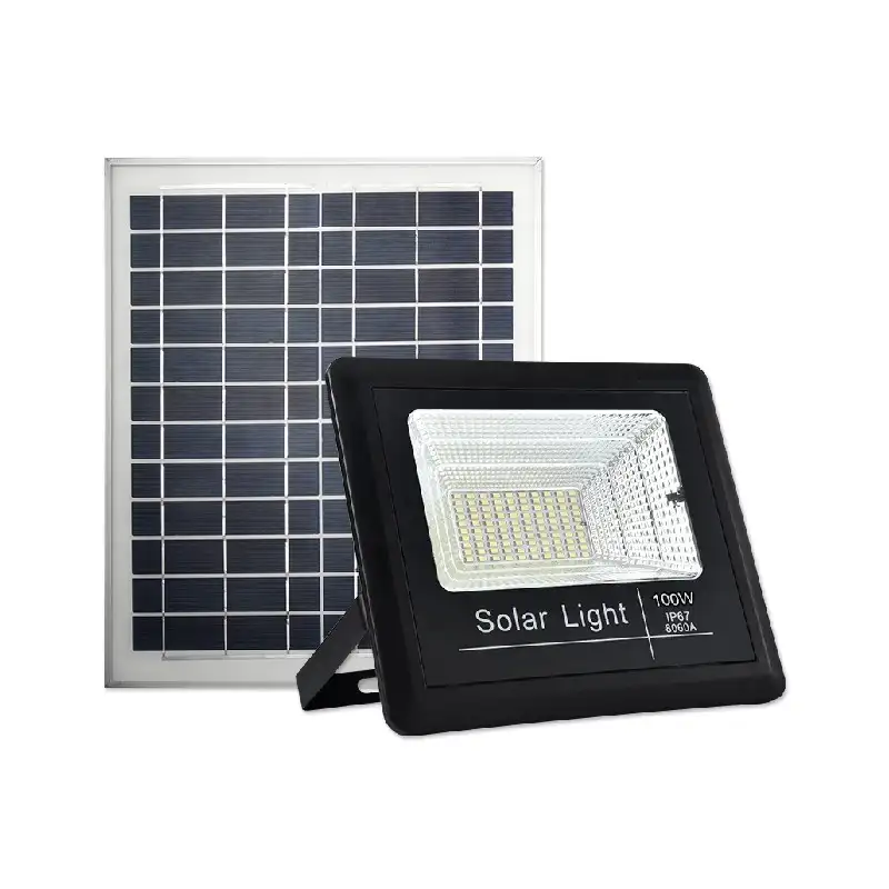 Alle in Einem Smart Integriert Solar LED Flutlicht Wiederaufladbare Solar Flutlicht für Outdoor