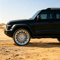 Jantes en alliage forgé personnalisées SL 22x12 24x14 26x14 26x16 28X16 8x165.1 6x139.7 8x170 8x180 Polies à rebord profond pour Ford F150