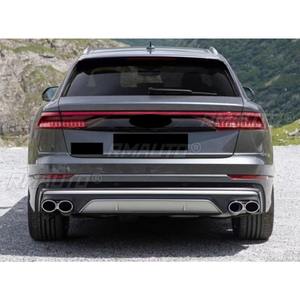 Difusor de Parachoques Trasero, Alerón, Protector de Salida de Escape, Pieza de Modificación para Audi Q8 2019-2023, Accesorios para Auto - Product Image 6