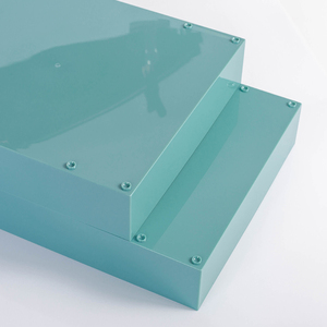 Tùy Chỉnh Tập Tin Organizer Thư Văn Phòng Nhựa Xếp Chồng Bàn Khay Tài Liệu - Product Image 4