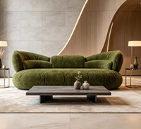 Canapé-lit sectionnel inclinable Chesterfield moderne en tissu et bois, design papillon, pour salon, chambre et appartement