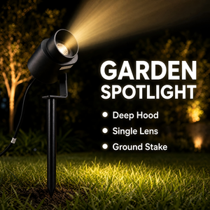 Projecteur paysager à piquet 5W DC12-24V avec écran anti-éblouissement <span class=keywords><strong>pour</strong></span> parcs, jardins, allées et plantes TGD-F-1 - Product Image 1