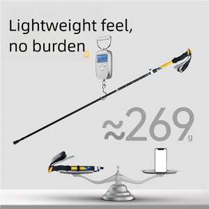 <span class=keywords><strong>Bastones</strong></span> <span class=keywords><strong>de</strong></span> Senderismo Profesionales Ajustables, <span class=keywords><strong>Bastones</strong></span> Telescópicos Ligeros para <span class=keywords><strong>Trail</strong></span> Running y Montañismo - Product Image 3