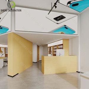 Diseño Interior de Tienda de Teléfonos Móviles, Exhibición Comercial Personalizada para Renovación de Tiendas, Decoración de Tiendas de Móviles - Product Image 4