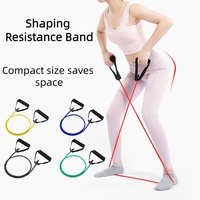 Bandas de Resistencia para Ejercicio en Casa, Bandas Elásticas Ajustables para Gimnasio, Fitness y Entrenamiento