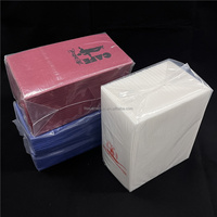 Fabricant Premium en Chine Serviette De Dîner De Luxe Linge Comme Table Airlaid Rouge Bordeaux Serviette De Papier De Soie Servilleta De Papel