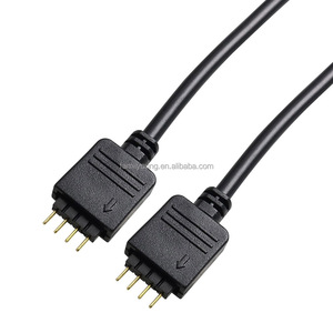 12V 4PIN RGB 분배기 케이블 LED 스트립 커넥터 RGB 4 핀 분배기 LED 라이트 스트립 커넥터 연장 케이블 컴퓨터 팬 용 - Product Image 3