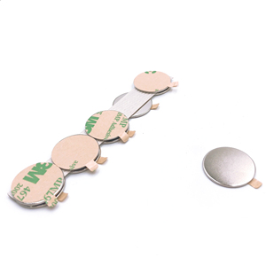 Aimant en néodyme en forme de disque avec adhésif, aimant en néodyme fritté auto-adhésif 3M - Product Image 6