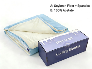 Tela Fresca al Tacto, Transpirable en 3D para Dormir en Verano <span class=keywords><strong>y</strong></span> Uso en Múltiples Escenarios, Ideal para Pedidos al por Mayor, Manta Refrescante. - Product Image 4