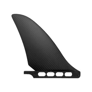Aleta de fibra de carbono para tabla de surf, 9 pulgadas, atornillable, para SUP inflable, aleta desmontable para dividir el agua - Product Image 3
