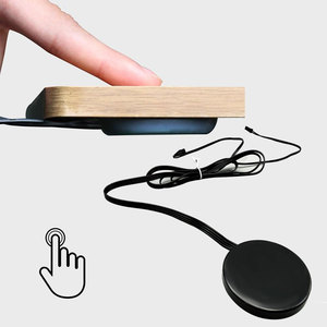 12V 5cm Bảng gỗ thông minh LED Dimmer kiểm soát tay quét cảm ứng tủ ánh sáng tủ quần áo bên trong liên hệ với cảm biến cảm ứng chuyển đổi - Product Image 1