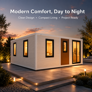 Contenedor Modular Moderno para Almacén, Casa Prefabricada Pequeña, Apartamento Contemporáneo, Casas Pequeñas de Nueva Generación, Diseño Rectangular, Impermeable - Product Image 1